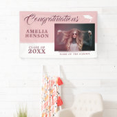 ダスティ・ピモダンンクの大学院写真卒業パーティー 横断幕 (インサイチュ)