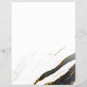 ダスティ ブラック ゴールド ホワイト マーブル 価格とサービス チラシ (裏面)