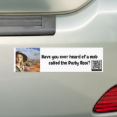 ダスティ・ロース・バンパー・ステッカー バンパーステッカー (車上)