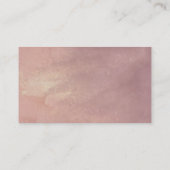 ダスティ ローズ フローラル ウェディング ウィッシング ウェル エンクロージャーカード (裏面)