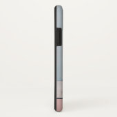 ダスティPInk |写真モノグラム（縦型） パーソナライズされた Case-Mate iPhoneケース (裏面/右)