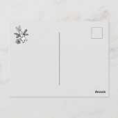 ダストバニー清掃妖精ウサギ弁解の混乱おもしろい ポストカード (裏面)