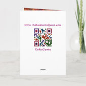 ダストバニー誕生日 – ハッチバニー カード (裏面)