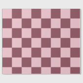 ダストバラチェックパターン ラッピングペーパー (フラット)