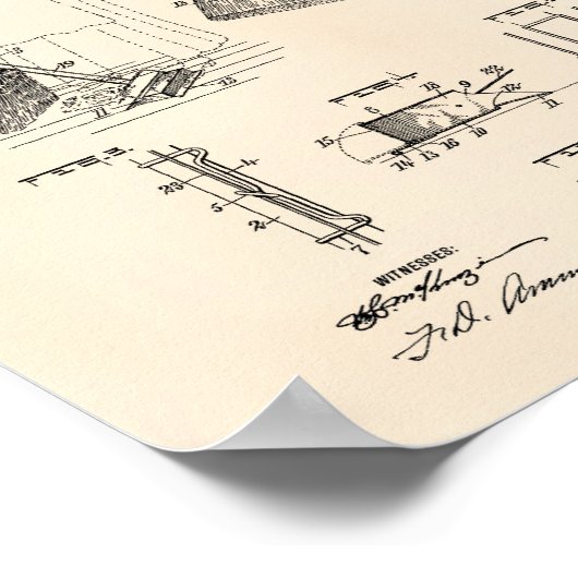 ダストパン1905特許美術古ピーパー ポスター (角)