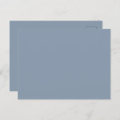 ダストブルー シーズンポストカード (正面/裏面)