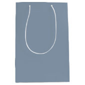 ダストブルー ミディアムペーパーバッグ (正面)