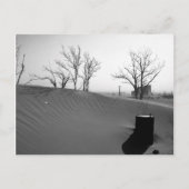 ダストボウルファーム – オクラホマ西部1936 ポストカード (正面)