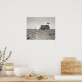 ダストボウルファーム， 1938.ヴィンテージ写真 ポスター (キッチン)