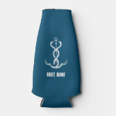 ダストボー航海のト名いかりブルー ボトルクーラー (正面)