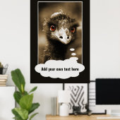 ダストリッシュルックカスタムポスター ポスター (ホームオフィス)