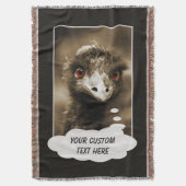 ダストルックカスタムス毛布 スローブランケット (正面縦)