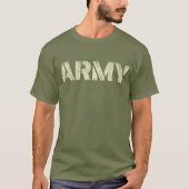 ダストレス加工の陸軍 Tシャツ (正面)