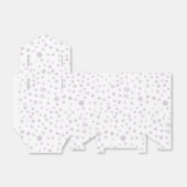 ダスト紙吹雪水色ドット優先ボックス フェイバーボックス (折り畳みなし)