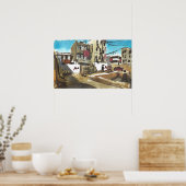 ダスト2 CSGOオリジナル水彩 ポスター (キッチン)