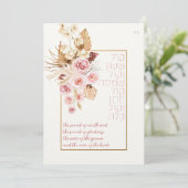 ダスト&テラコッタボホユダヤ系ヘブライ語チュッパ (スタンド正面)