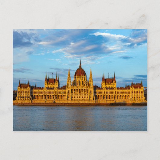 ダスパラメンツゲブードインブダペストアンドデアドナウポス ポストカード (正面)