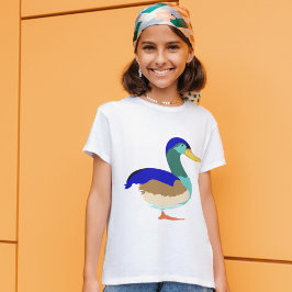 ダズリングダック: おしゃれに歩こう Tシャツ