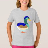 ダズリングダック: おしゃれに歩こう Tシャツ (正面)
