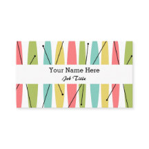 ダズルストライプビジネスカードホワイト