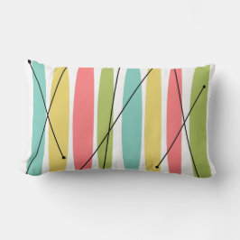 ダズルストライプランバー ランバークッション