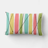 ダズルストライプランバー ランバークッション (正面)