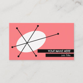 ダズルピンクの名刺ブラックバック 名刺