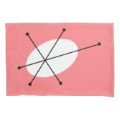 ダズルピンクの枕カバーのペア標準 枕カバー (正面左)