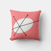 ダズルピンク独身のク数々のスクエア クッション (正面)