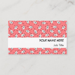 ダズルピ数々のンクの名刺ホワイトストライプ 名刺