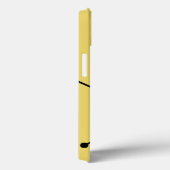ダズルブルーイエローケース Case-Mate iPhoneケース (裏面 / 右)