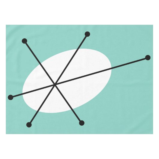 ダズルブルーテーブルクロス テーブルクロス (正面(横))