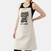 ダダおもしろいダディパパブルファーザーズデイギフトパパ エプロン (インサイチュ)