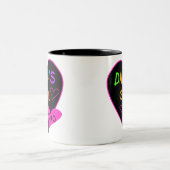 ダダの女の子Tシャツ,マグカップ,ボタン,磁石,その他 ツートーンマグカップ (中央)