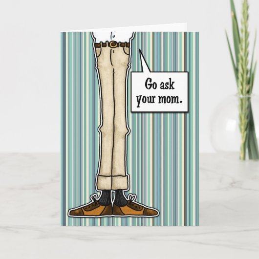 ダダイズム – どんな父にとっても カード (正面)