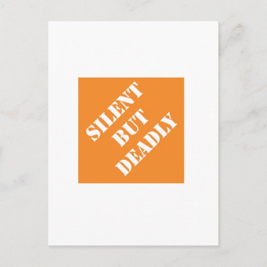 ダダイズ静かだが致命的 ポストカード (正面)