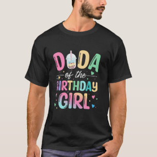 ダダオブザ誕生日ガールバブルボバティーパーティーFa Tシャツ