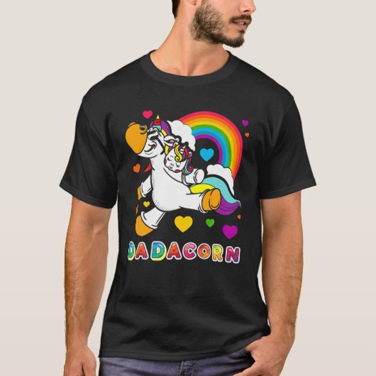 ダダコーン童話父の日パパランボ Tシャツ (正面)