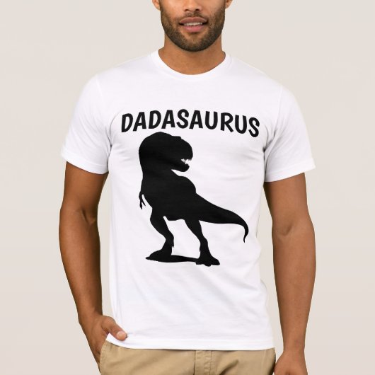ダダサウルスパパ恐竜Tシャツ Tシャツ (正面)