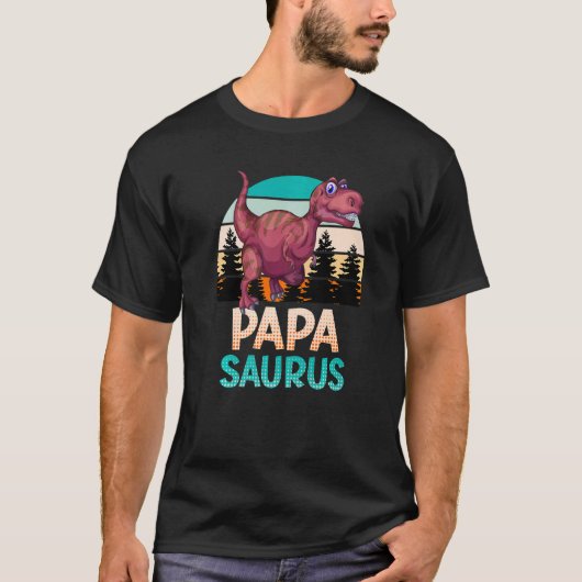 ダダサウルス パパサウルス ダディ Tシャツ (正面)