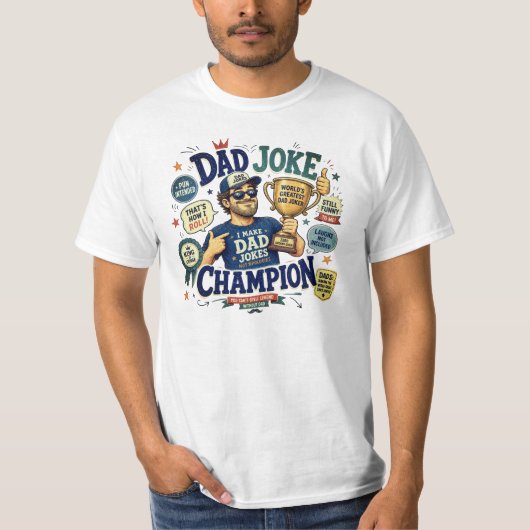 ダダジョーク - サイズお選びください Tシャツ (正面)