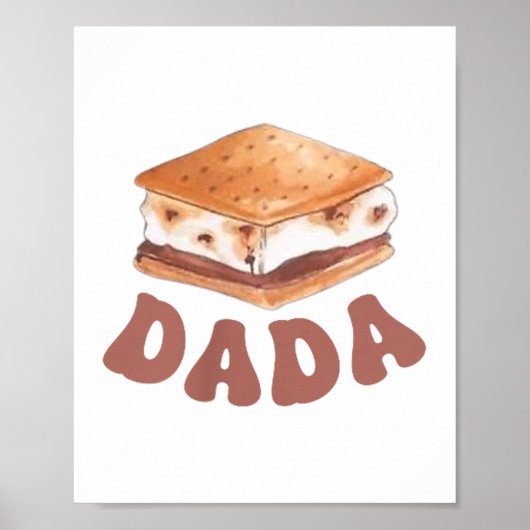 ダダスモア ファースト バースデー キャンプ 1歳の誕生日 ポスター (正面)