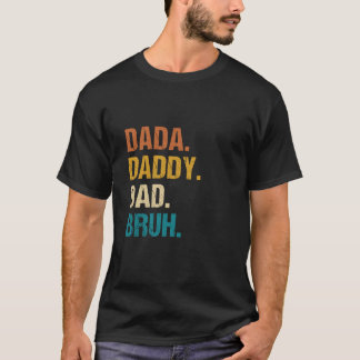 ダダダディパパブおもしろいルキッズソンドーターファーザー Tシャツ