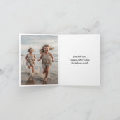 ダダダディパパブラカスタムーフォトファーザーズの日 カード (内部)