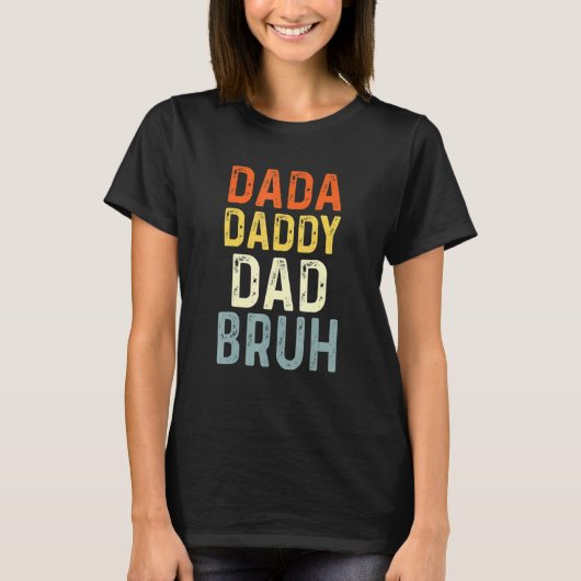 ダダダディパパブラパパ父の日 Tシャツ (正面)