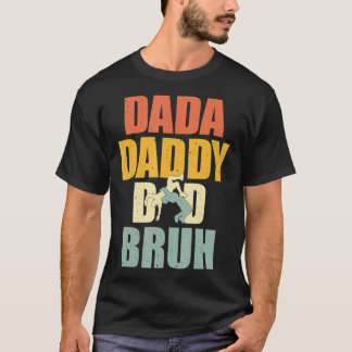 ダダダディパパブラレスリングパパレスルおもしろいファ Tシャツ