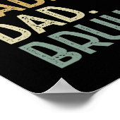 ダダダディパパブー誕生日フォーパパメンファーザー ポスター (角)