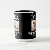 ダダファーザーズ誕生日カスタムパーソナライズされた マグカップ (中央)