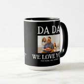 ダダファーザーズ誕生日カスタムパーソナライズされた マグカップ (正面右)