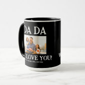 ダダファーザーズ誕生日カスタムパーソナライズされた マグカップ (正面左)